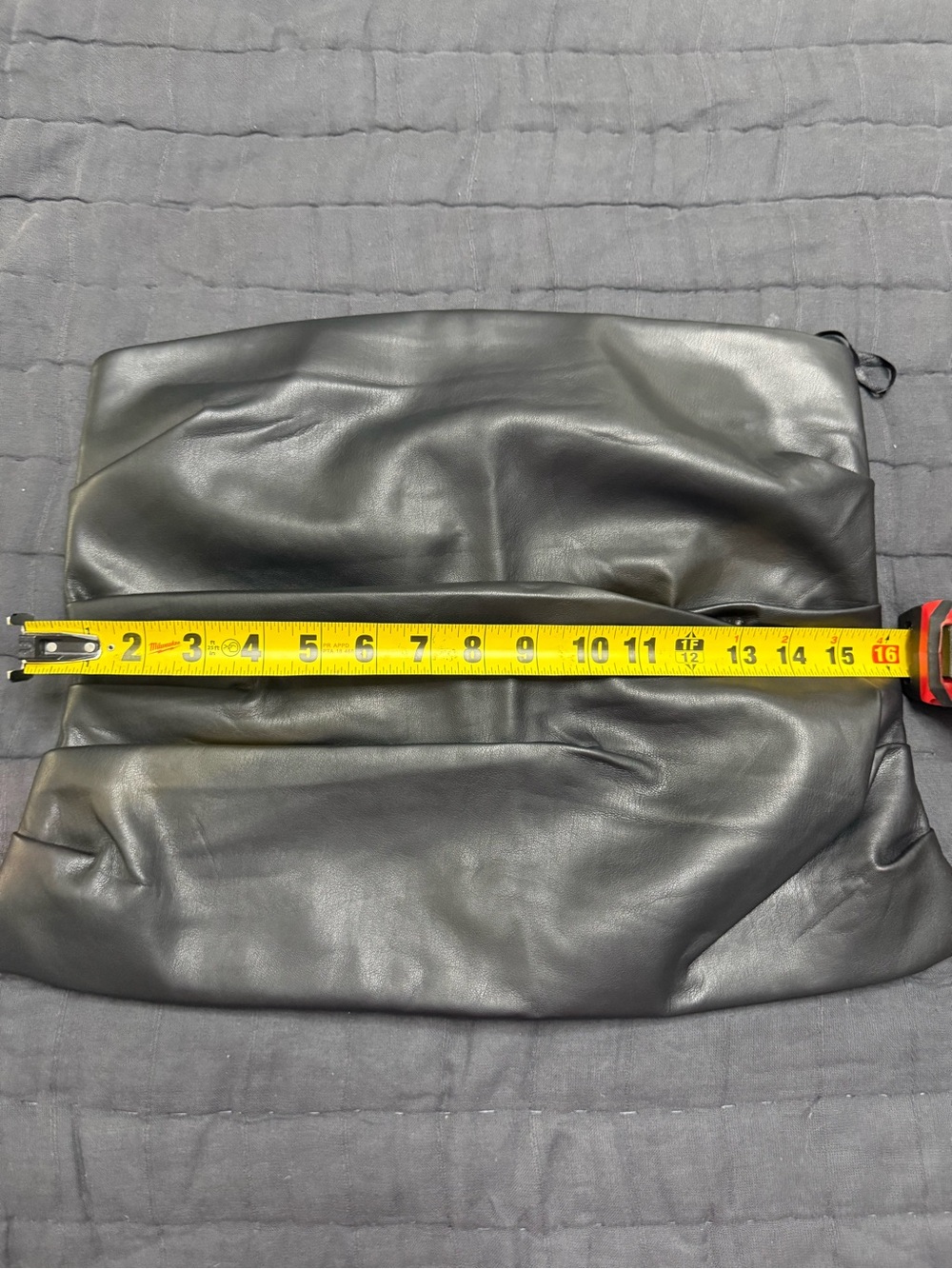 NWT Loft Black Faux Leather Bustier